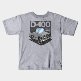 D100 - 1976 (Silver Cloud Iridescent) Kids T-Shirt